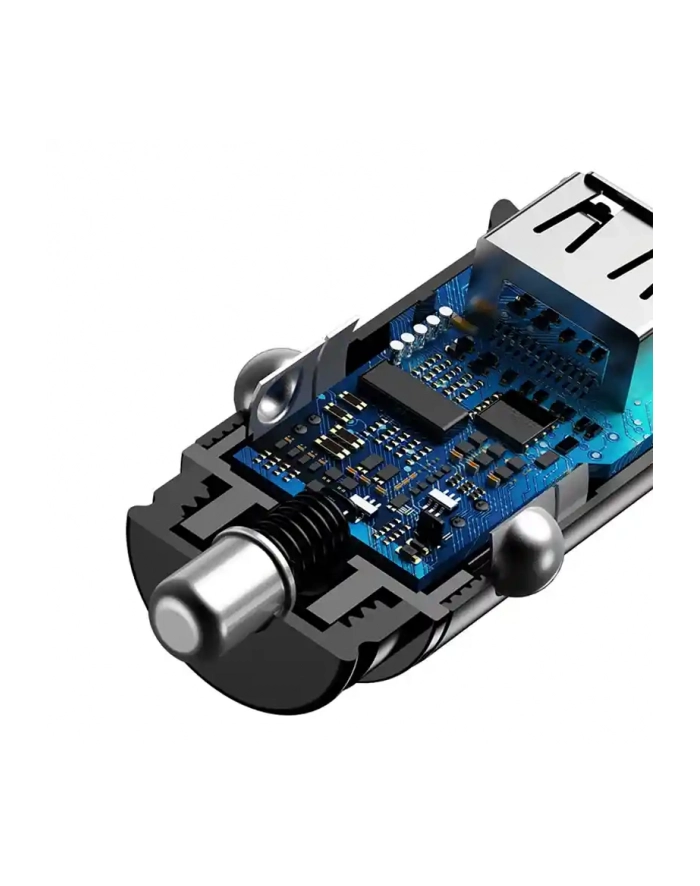 BASEUS ŁADOWARKA SAMOCHODOWA 2XUSB QC30 5A 30W CCALL-DS01 główny