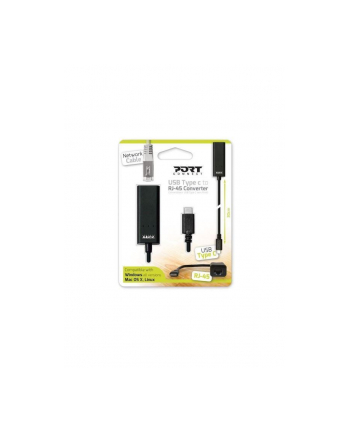 Adapter PORT DESIGNS USB-C do RJ-45 900126 nr 1