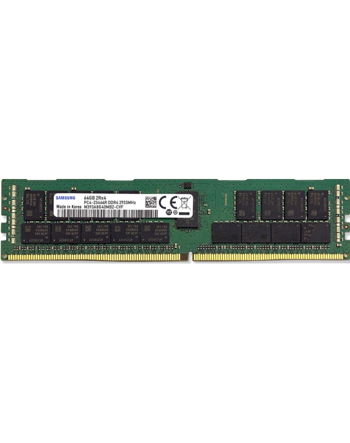 samsung semiconductor SAMSUNG 64GB DDR4 ECC REG 2933MHz M393A8G40MB2-CVF główny