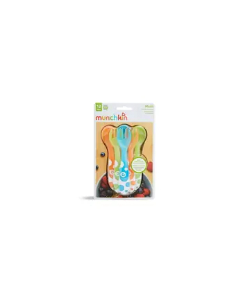 MUNCHKIN ZESTAW PLASTIKOWYCH SZTUĆCÓW 3 KOMPLETY 011454