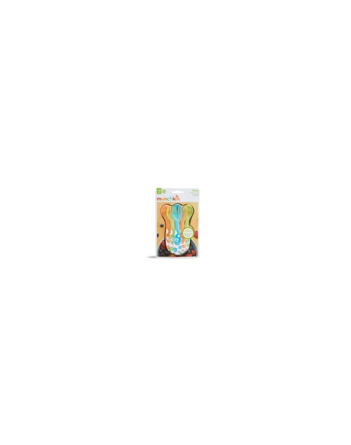 MUNCHKIN ZESTAW PLASTIKOWYCH SZTUĆCÓW 3 KOMPLETY 011454 główny