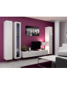 cama meble Witryna VIGO szkło'180' 180/40/30 biały/biały poł - nr 22