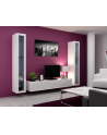 cama meble Witryna VIGO szkło'180' 180/40/30 biały/biały poł - nr 23