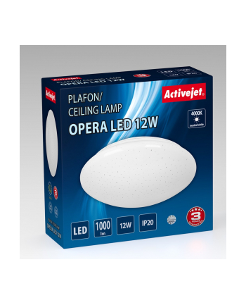 Plafon LED Activejet AJE-OPERA 12W