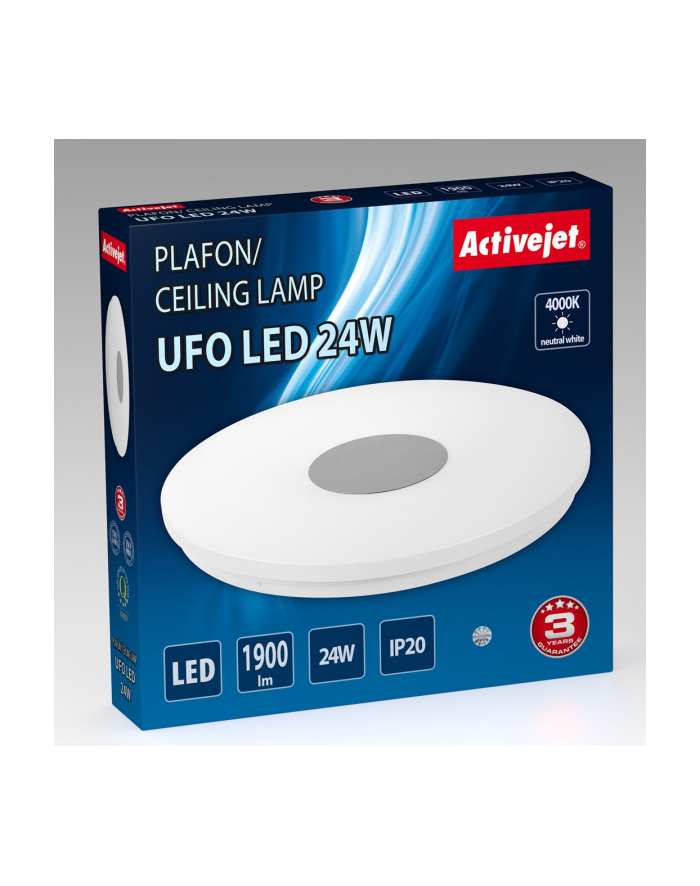 Plafon LED Activejet AJE-UFO 24W główny