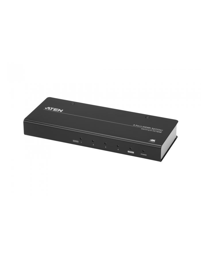 ATEN ROZDZIELACZ VS184B-AT-G 4-PORT TRUE 4K HDMI SPLITTER główny