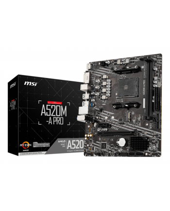 Płyta glówna MSI A520M-A PRO AM4 2DDR4 nr 2