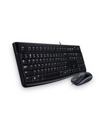 Klawiatura + mysz LOGITECH MK120 Desktop (920-002563) US, USB, czarna