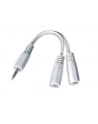 ADAPTER ROZDZIELACZ 2X MINIJACK (M na 2xF) na kablu - nr 2