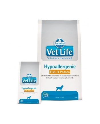 FARMINA Vet Life HIPO Fish ' Potato DOG 12kg