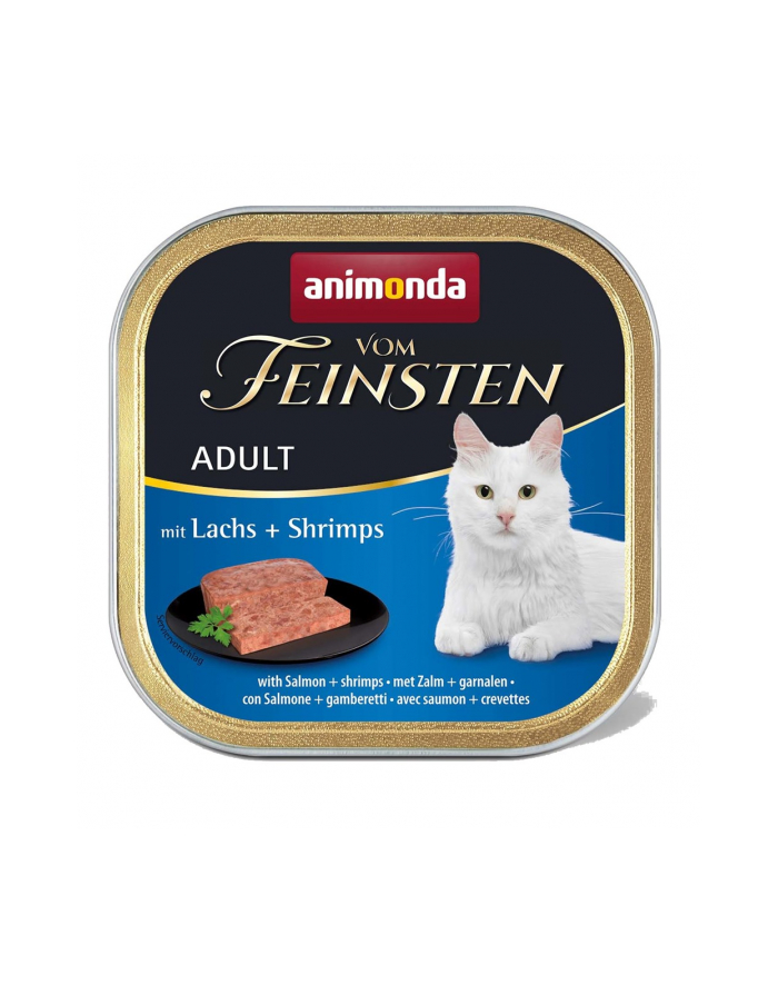 ANIMONDA Vom Feinsten Classic Cat smak: łosoś i krewetki 100g główny