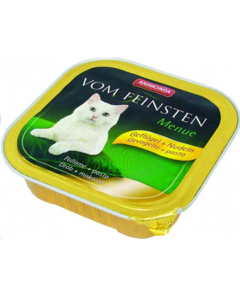ANIMONDA Vom Feinsten Menue Cat smak: drób z makaronem 100g