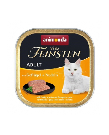 ANIMONDA Vom Feinsten Menue Cat smak: drób z makaronem 100g