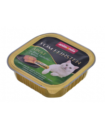 ANIMONDA Vom Feinsten Classic Cat smak: wołowina  łosoś + szpinak 100g