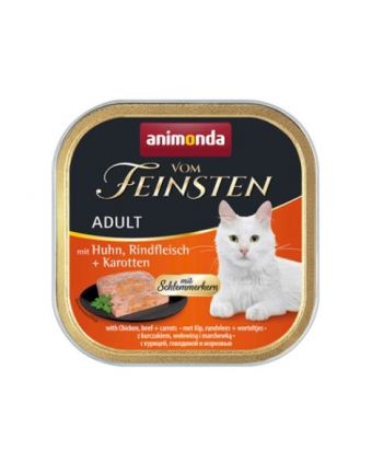 ANIMONDA Vom Feinsten Classic Cat smak: kurczak  wołowina + marchewka 100g