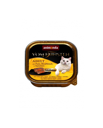 ANIMONDA Vom Feinsten Classic Cat smak: indyk  wołowina + marchewka 100g