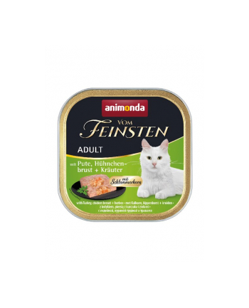 ANIMONDA Vom Feinsten Classic Cat smak: indyk  pierś z kurczaka + zioła 100g