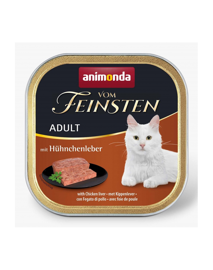 ANIMONDA Vom Feinsten Classic Cat smak: wątróbka z kurczaka 100g główny