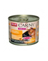 ANIMONDA Carny Adult smak: wołowina  kurczak i kacze serca - mokra karma dla kota - 200g - nr 4