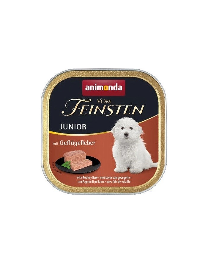 ANIMONDA Vom Feinsten Junior smak: wątróbka drobiowa 150g główny
