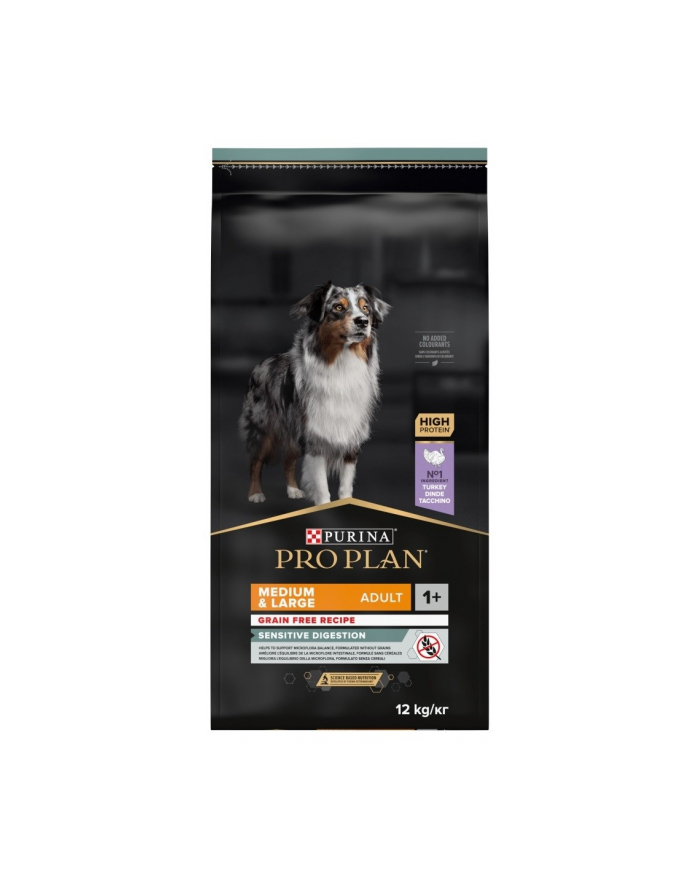 purina nestle Purina Pro Plan Medium'Large Adult Optidigest z Indykiem 12 kg główny