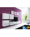 cama meble Witryna VIGO kwadrat 50/50/30 biały/biały połysk - nr 6