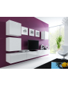 cama meble Witryna VIGO kwadrat 50/50/30 biały/biały połysk - nr 7