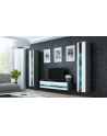 cama meble Szafka RTV VIGO NEW '140' 30/140/40 szary/biały poł - nr 6