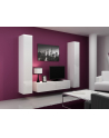 cama meble Szafka RTV VIGO '140' 30/140/40 biały/biały połysk - nr 29