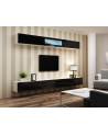 cama meble Szafka RTV VIGO '140' 30/140/40 biały/czarny połysk - nr 25