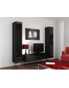 cama meble Szafka RTV VIGO '140' 30/140/40 czarny/czarny poł - nr 16
