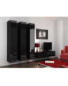 cama meble Szafka RTV VIGO '140' 30/140/40 czarny/czarny poł - nr 30