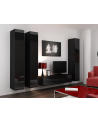 cama meble Szafka RTV VIGO '140' 30/140/40 czarny/czarny poł - nr 8