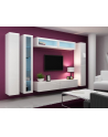 cama meble Szafka RTV VIGO '180' 30/180/40 biały/ biały połysk - nr 33