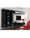 cama meble Szafka RTV VIGO '180' 30/180/40 czarny/czarny poł - nr 21