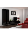 cama meble Szafka RTV VIGO '180' 30/180/40 czarny/czarny poł - nr 24