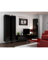 cama meble Szafka RTV VIGO '180' 30/180/40 czarny/czarny poł - nr 34