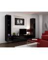 cama meble Szafka RTV VIGO '180' 30/180/40 czarny/czarny poł - nr 36