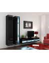 cama meble Regał VIGO NEW 180/40/30 czarny/czarny połysk - nr 7
