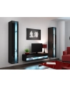 cama meble Regał VIGO NEW 180/40/30 czarny/czarny połysk - nr 8
