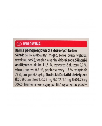 ANIMONDA Carny Adult smak: wołowina 400g