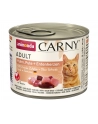 ANIMONDA Carny Adult smak: kurczak  indyk  kacze serca - karma mokra dla kota - 200g - nr 1
