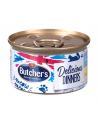 BUTCHER'S Classic Delicious Dinners z tuńczykiem i rybą morską - puszka 85g - nr 1