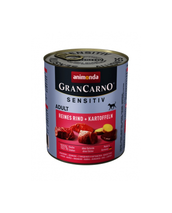 ANIMONDA Grancarno Sensitiv smak: wołowina z ziemniakami 800g