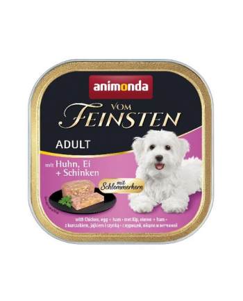 ANIMONDA Vom Feinsten Classic smak: kurczak  jajko + szynka 150g