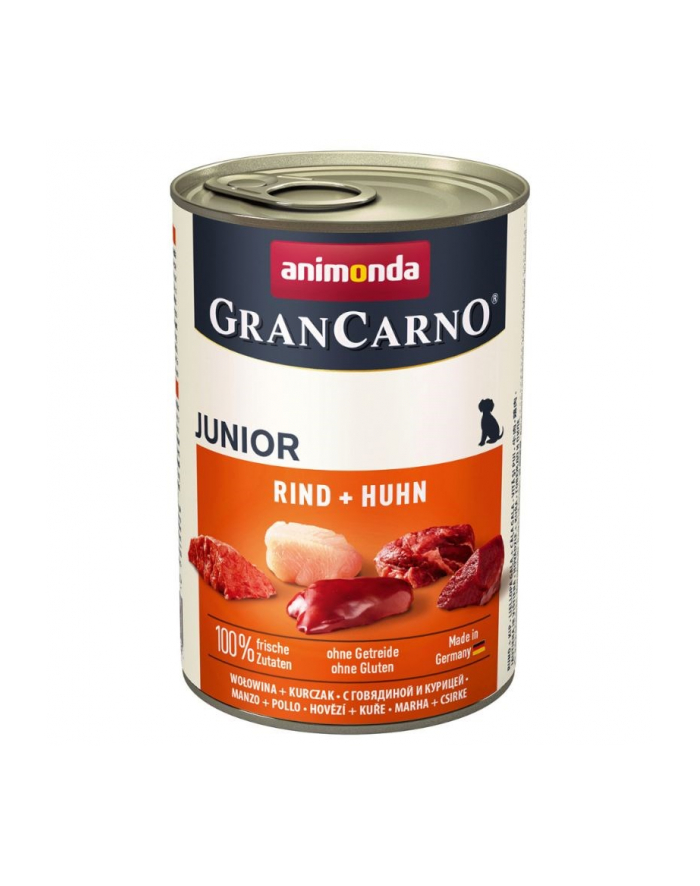 ANIMONDA Grancarno Junior smak: wołowina i kurczak 400g główny