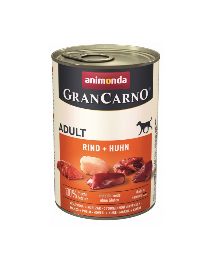 ANIMONDA Grancarno Adult smak: wołowina i kurczak 400g główny