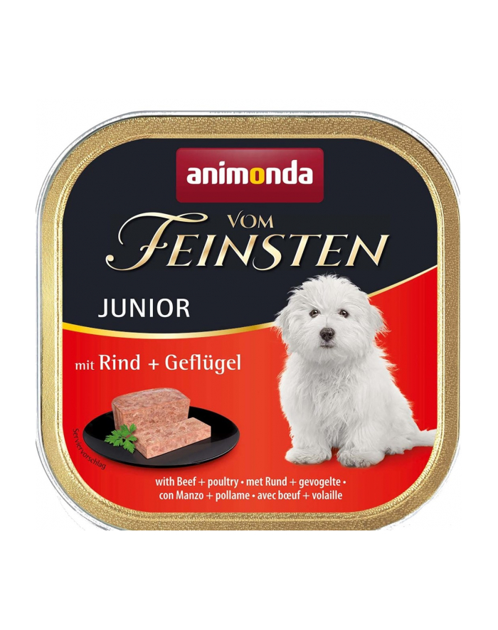 ANIMONDA Vom Feinsten Junior smak: wołowina z drobiem 150g główny