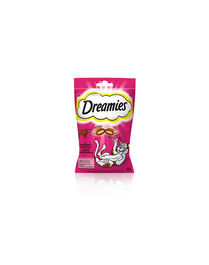 DREAMIES z wołowiną 60g główny