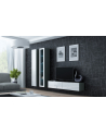 cama meble Zestaw VIGO 10 szary/biały połysk - nr 1